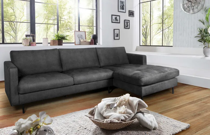 Sale Optima 2-Sitzer Sofa mit Ottomane Ecksofas