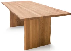 Discount Oviedo Baumkantentisch eiche Esstische|Esstische
