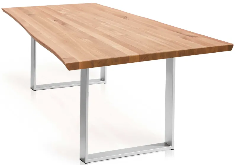 Discount Oviedo Baumkantentisch eiche Esstische|Esstische