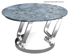 New Ozean Couchtisch rund modern Couchtische