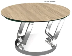 New Ozean Couchtisch rund modern Couchtische
