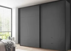 Outlet Paros Kleiderschrank mit Schubladen Schwebebetürenschränke
