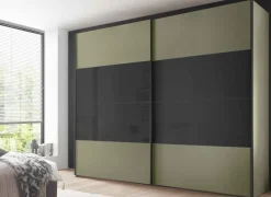 Discount Paros Schwebertürenschrank 2-türig Schwebebetürenschränke