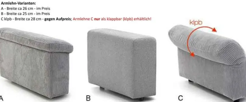 Discount Portland Sofa 3 Sitzer Sofas