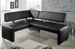 Clearance Posa Kunstleder-Eckbank modern maßgenau Eckbänke