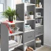 Sale Raumteiler Regal grau Bücherregale|Wohnideen