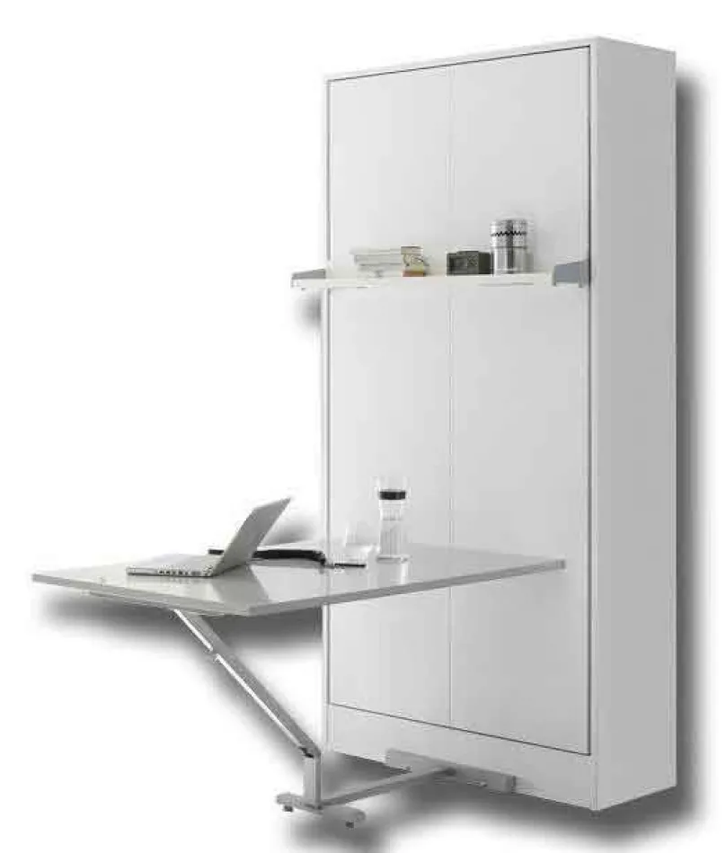 Sale 2RaumWunder Schrankbett mit Anbautisch Schrankbett