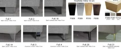 Rialto Boxspringbett 90x200 Boxspringbett