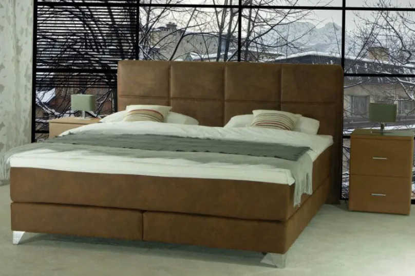 Outlet Rialto Boxspringbett 100x200 Boxspringbett