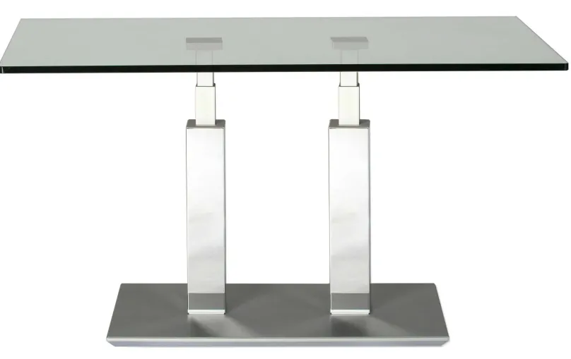 Sale Rimini Deluxe Couchtisch Glas chrom Beistelltische|Couchtische