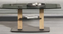 Hot Rimini Deluxe höhenverstellbarer Couchtisch Glas Couchtische