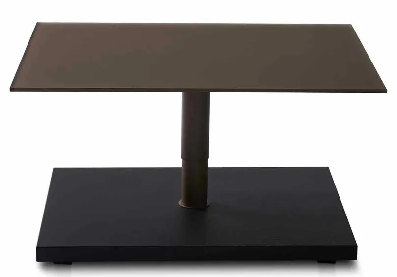 K736 Couchtisch höhenverstellbar Keramik Glas individuell Couchtische