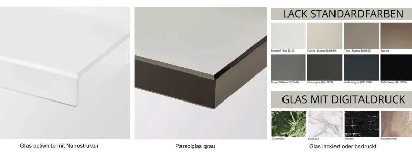 K736 Couchtisch höhenverstellbar Keramik Glas individuell Couchtische