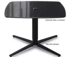 Best Triplex Couchtisch höhenverstellbar rund oder eckig 75 cm Beistelltische|Couchtische