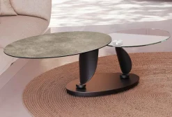 Sale Rosa Couchtisch oval Couchtische