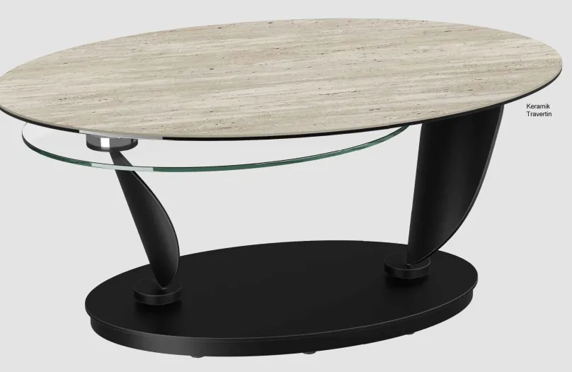 Sale Rosa Couchtisch oval Couchtische