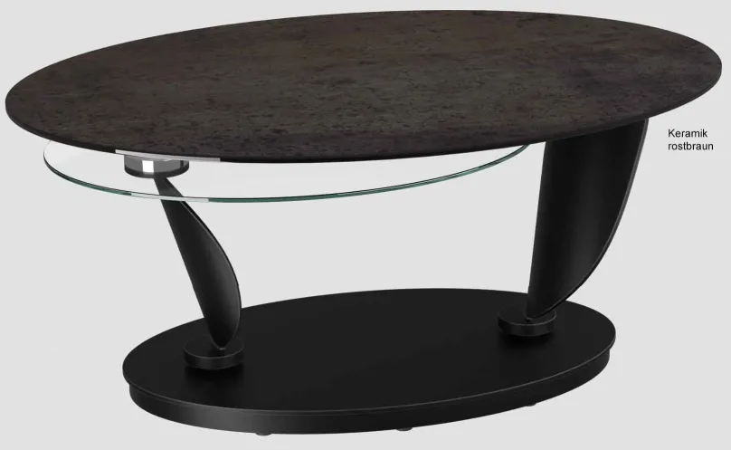 Sale Rosa Couchtisch oval Couchtische