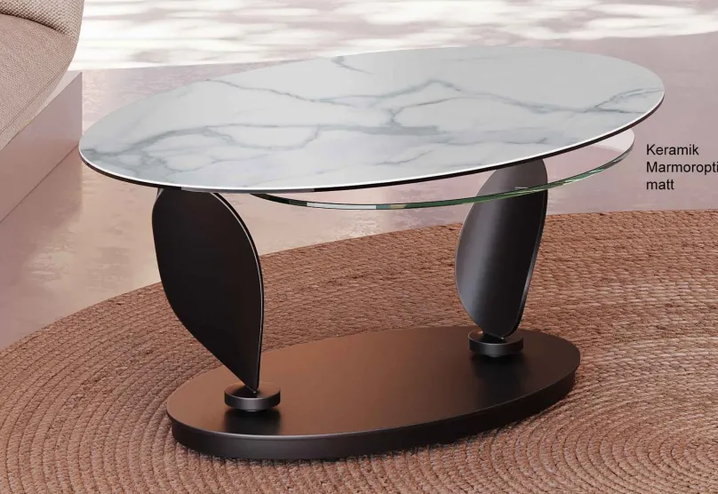 Sale Rosa Couchtisch oval Couchtische