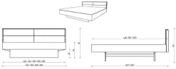Best Roseville Bett Vollholz Massivholzbett