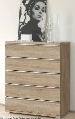 Clearance Rubin Hochkommode mit Schubladen Schubladenkommode