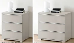 Clearance Rubin Nachttisch mit Schubladen Nachtkommode
