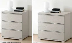 Clearance Rubin Nachttisch mit Schubladen Nachtkommode