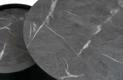 New 7503 runder Couchtisch mit Stauraum Couchtische
