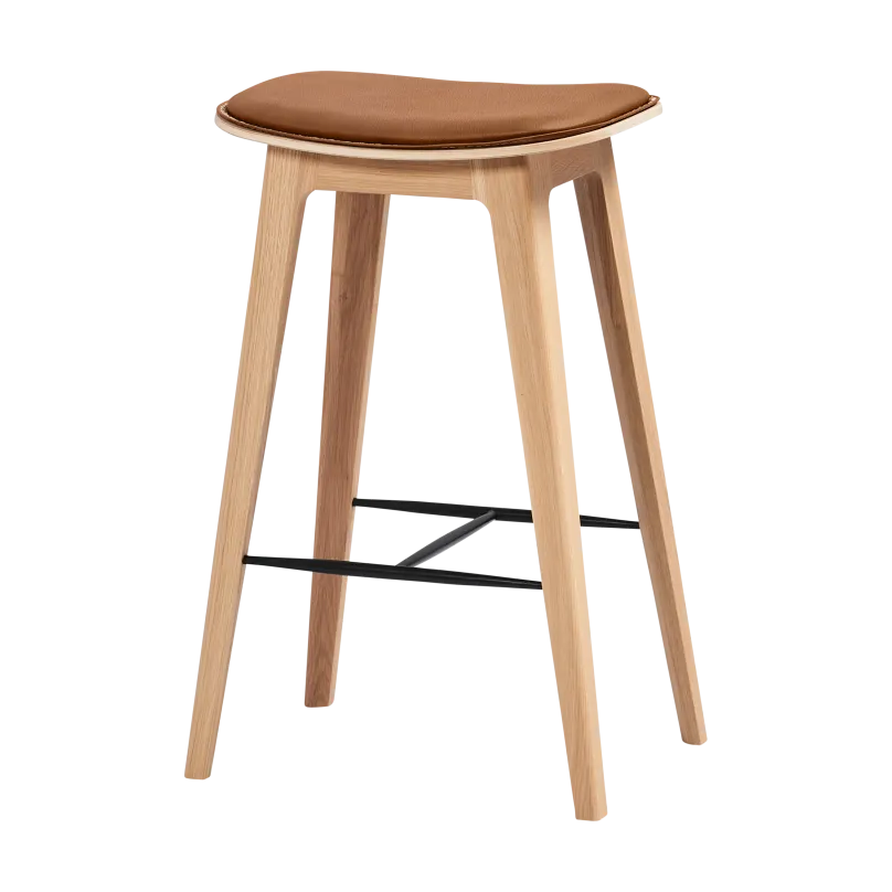 Hot Barhocker Nordic Bar Stool with Stitches Stühle|Barstühle