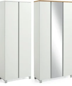 Hot SALEA Garderobenschrank weiß Garderobenschrank