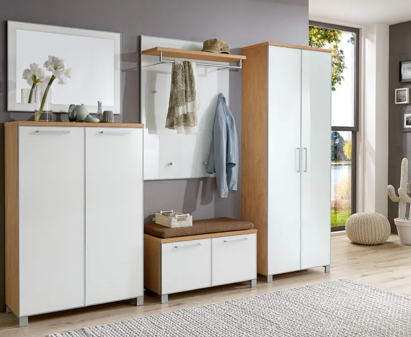 Clearance Santina Flurgarderobe modern Garderobenset