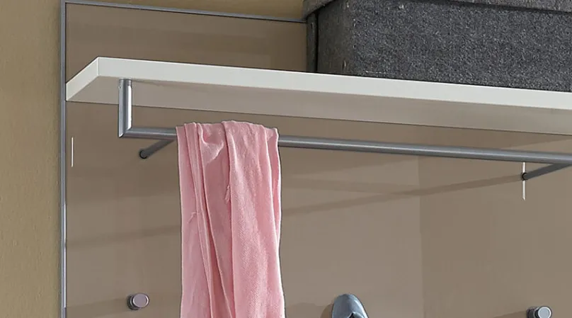 SANTINA Garderobenset mit Sitzbank Garderobenset