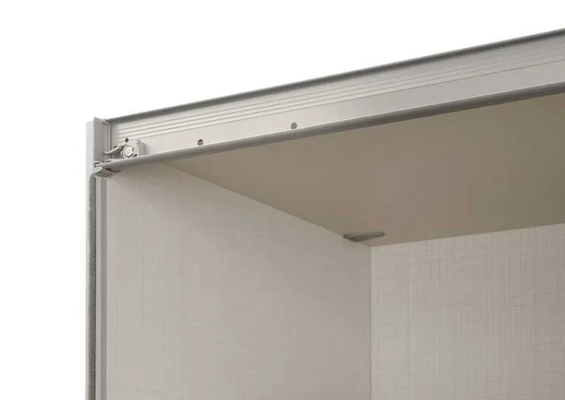 Clearance Satino Tresa Kleiderschrank mit Glastüren Schwebebetürenschränke