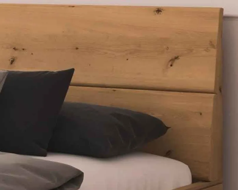 Hot Scale Bett eiche teilmassiv Klassisches Bettgestell