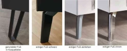 Outlet Scale Bett mit Polsterkopfteil Klassisches Bettgestell