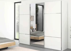 Online Scale Linea Trio Schwebetürenschrank mit Spiegel Schwebebetürenschränke