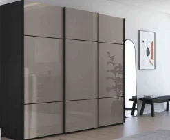 Sale Scale Linea Trio Schwebetürenschrank Glas Schwebebetürenschränke