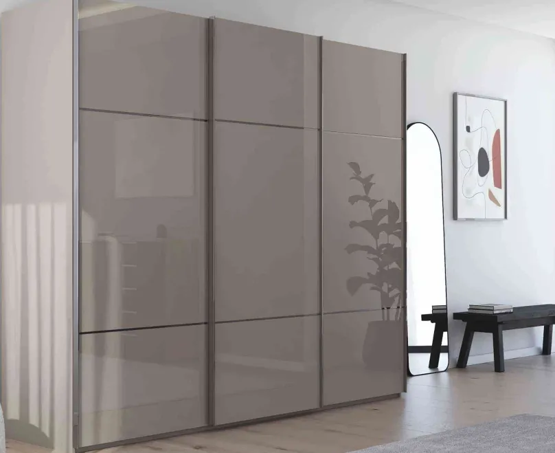 Sale Scale Linea Trio Schwebetürenschrank Glas Schwebebetürenschränke
