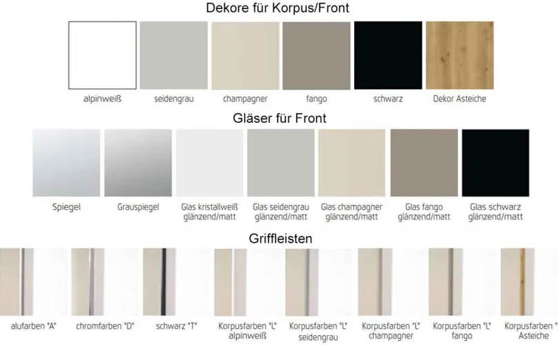 Sale Scale Slide Line Schwebetürenschrank mit Spiegel Schwebebetürenschränke