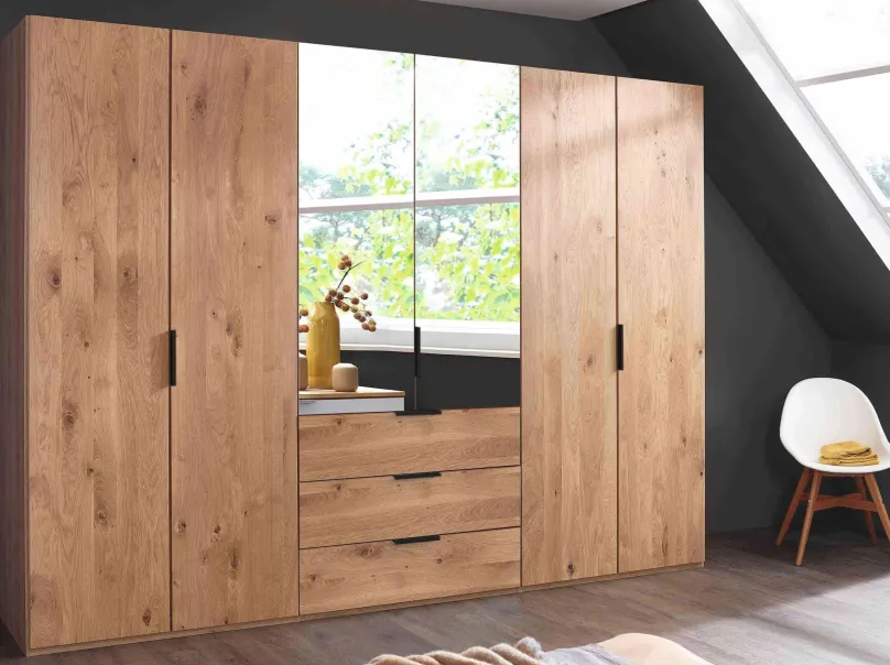 Online Scale Spin Kleiderschrank 3 Meter Drehtürenschränke