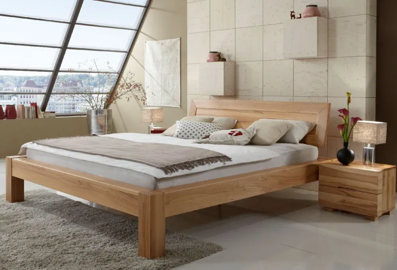 Online Select Holzbett Massivholzbett