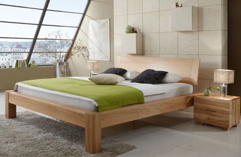 Online Select Holzbett Massivholzbett