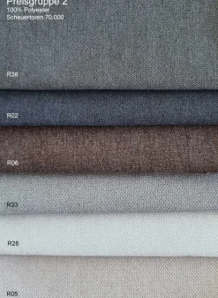 Outlet Select Holzbett mit Polsterkopfteil Massivholzbett