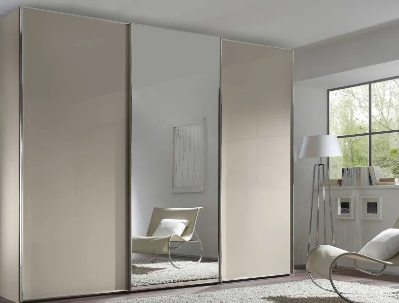 New Sinfonie Plus Schiebeschrank mit Spiegel Schwebebetürenschränke