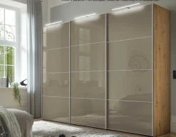 Discount Sinfonie Plus Schwebetürenschrank Glas Schwebebetürenschränke