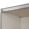 Outlet Sinfonie Plus 3 türiger Kleiderschrank mit Spiegel Schwebebetürenschränke