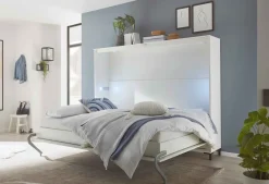 Discount Smart & Clever Querklappbett 140x200 Schrankbett