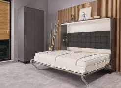 Discount Smart & Clever Querklappbett 140x200 Schrankbett