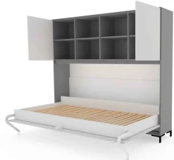 Best Smart & Clever Querklappbett 90x200 Schrankbett