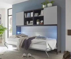 Best Smart & Clever Querklappbett 90x200 Schrankbett