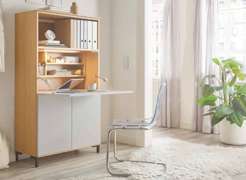 Discount Smart & Clever Schreibschrank Sekretär Wohnideen|Schreibtische